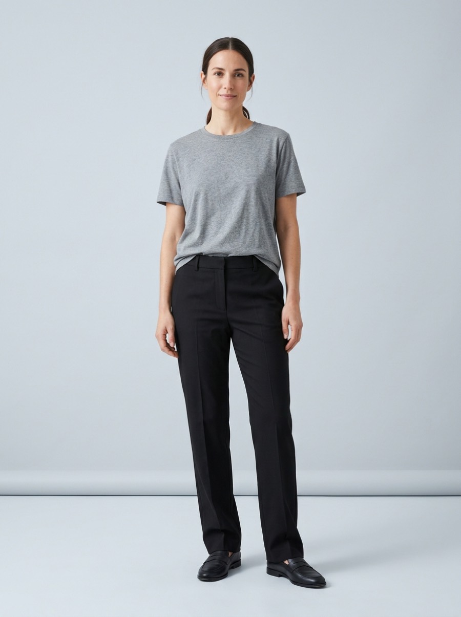 Calça Reta Feminina