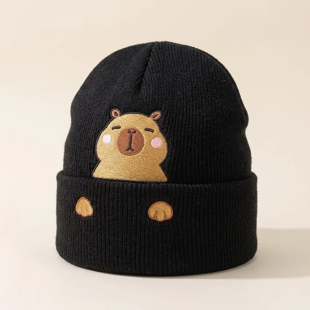 The Peek-a-Capy Beanie