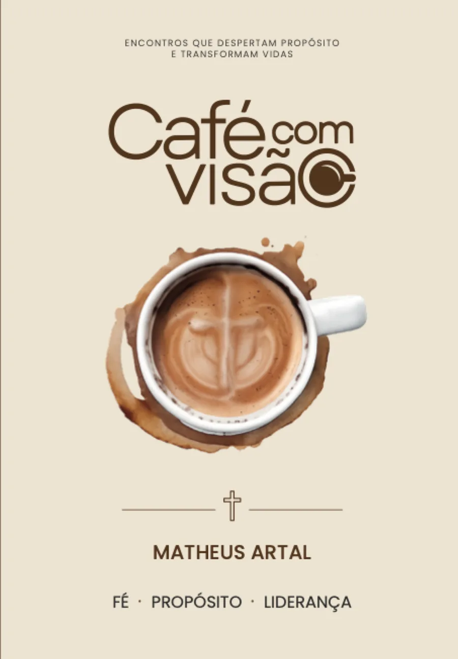 Capa do livro Café com Visão, de Matheus Artal