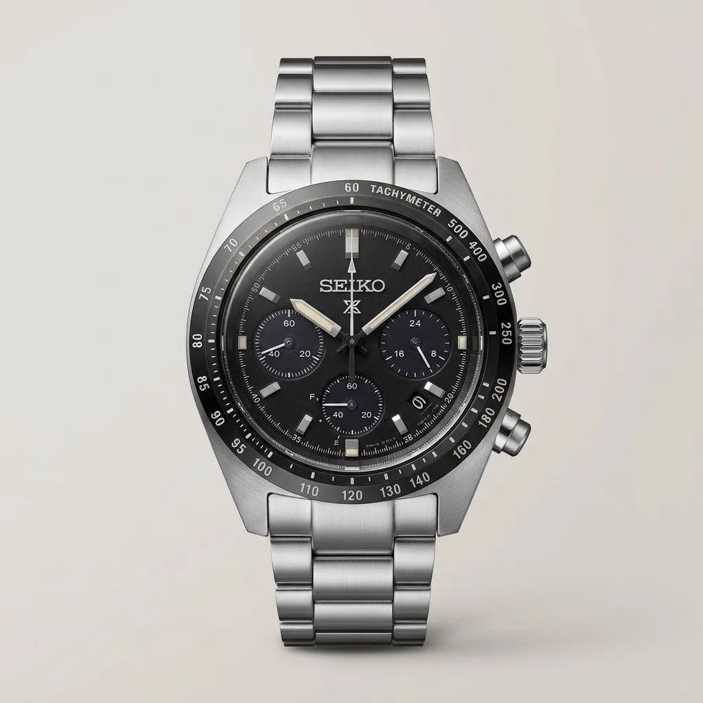 Relógio Seiko Prospex Speedtimer Cronógrafo Solar